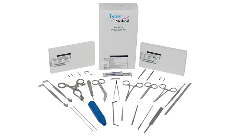 Forefoot-Procedure-Kit powered by Tyber