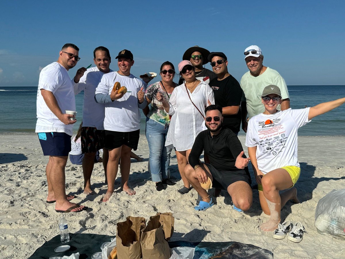 Coastal Clean Up, Naples, Florida